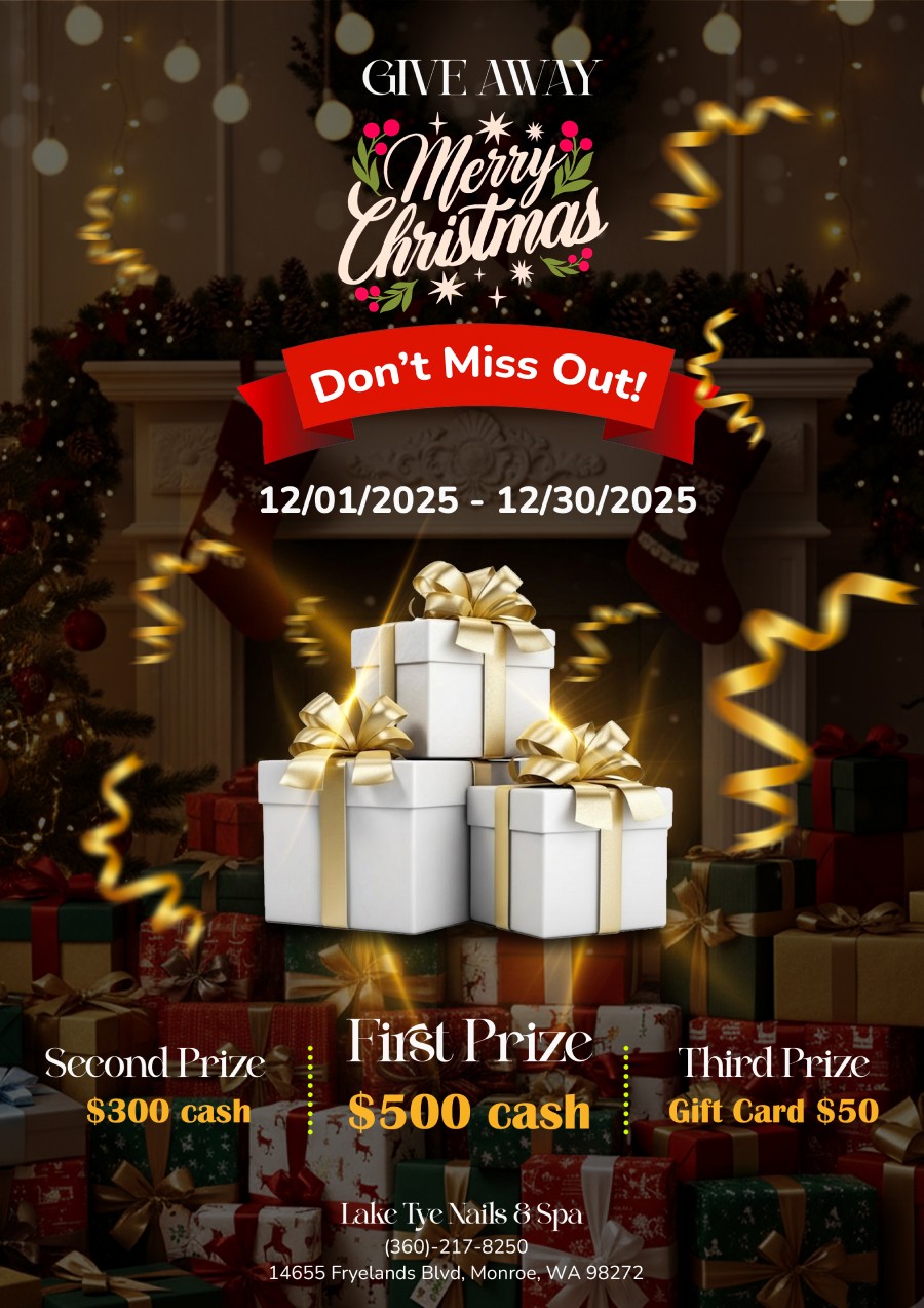 give away lake type nails